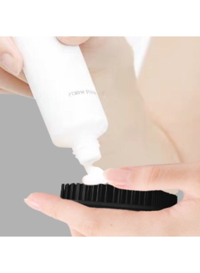 FLOVAZO 5-piece Soft Silicone Face Scrubber - Gentle Exfoliator & Facial Massager, Skin-Friendly Cleansing Pad for Deep Cleansing, Removes Dead Dry Skin & Unclogs Pores - Image 5