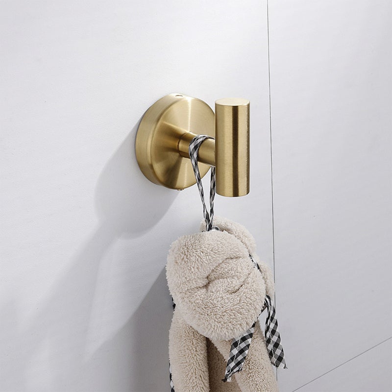 Heavy Duty 304 Stainless Steel Hook: Gold Type 1, Smooth Edges, Rustproof Waterproof - Versatile Wall Hook for Bathroom, Kitchen, Bedroom, Entryway, Office, Dorm Room - Image 4