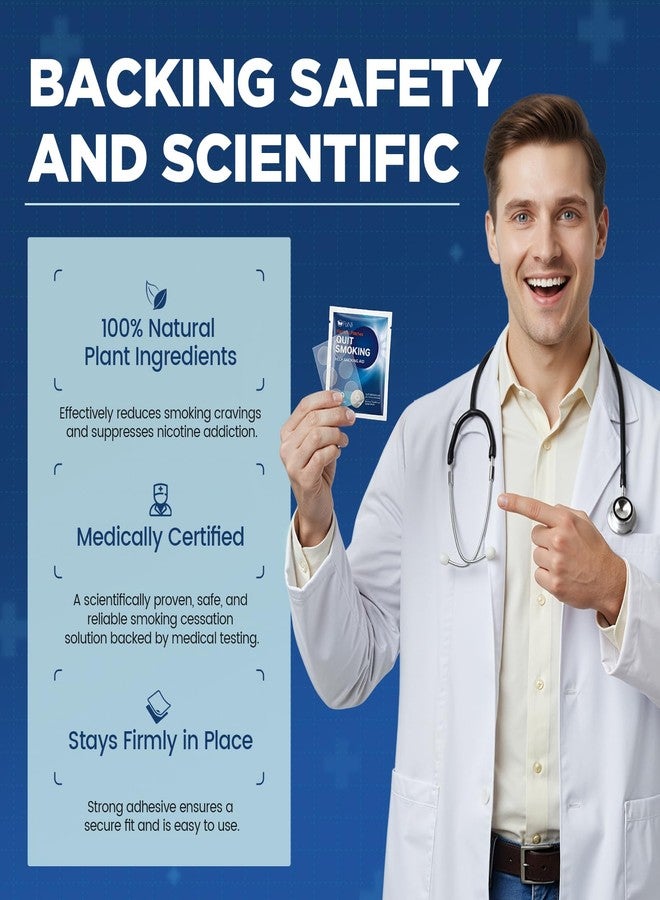 WOFANLI 120 Count - Nicotine Patches 3mg (Applicable to Step 1/Step 2/Step 3), Transdermal Stop Smoking Aid for Craving Relief, Flexible Dosing with Fast-Acting Nicotine Replacement Therapy - Image 4