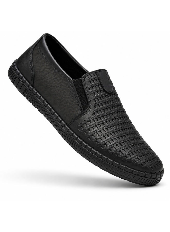 Men’s Casual Woven Slip-On – Lightweight Comfortable for Everyday - Image 4