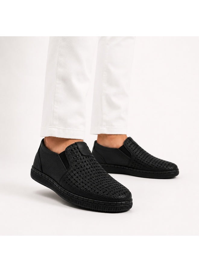 Men’s Casual Woven Slip-On – Lightweight Comfortable for Everyday - Image 3