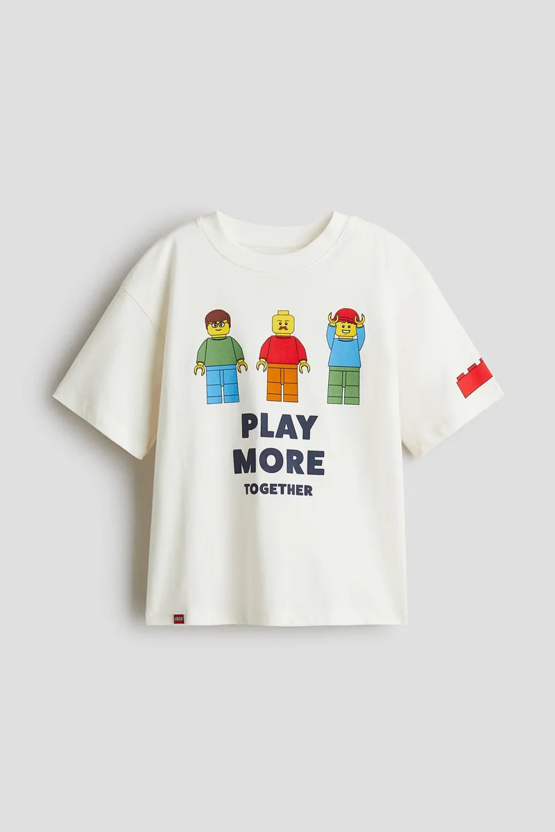 H&M Printed oversized T-shirt