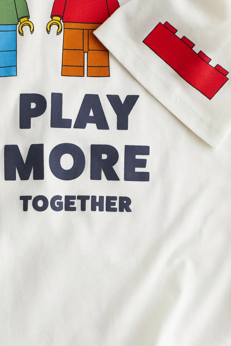 H&M Printed oversized T-shirt