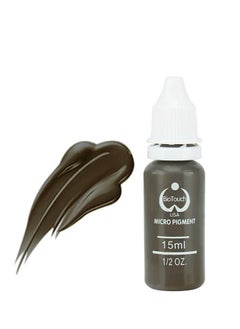 Biotouch Eyebrow Pigment For Eyebrows/Brows - Micro pigments - Microblading pigments PMU - Machine Use - Medical Grade - No Mixing eyebrow pigment for shading For Professionals Only , Dark Coffee 1/2 oz 