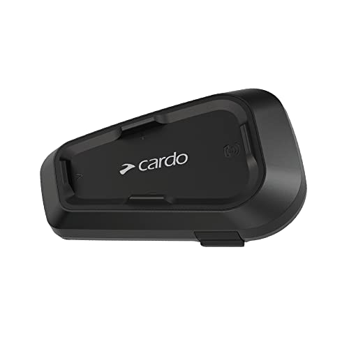 Cardo Systems Spirit HD Motorcycle Bluetooth Communication Headset, 2-Way Bluetooth, Thin 40mm Speakers, Waterproof, Universal Connectivity - Single Pack - Image 1