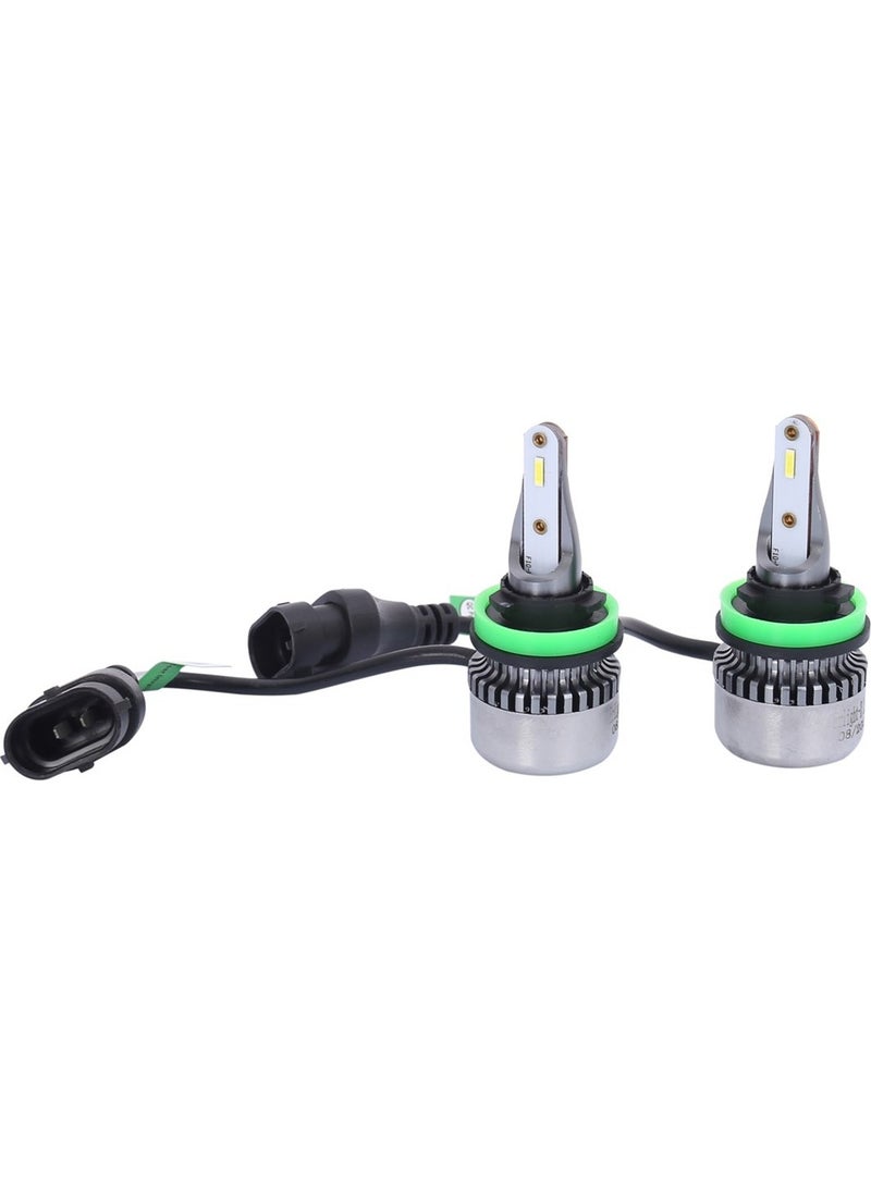 Eraks Car Accesories Vw Passat Compatible B8 LED Xenon Fog Light Bulb H8  - Image 1