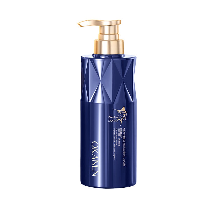 Ogalaini Caviar Shampoo Smooth Conditioner Shower Gel Care Set Oil Control Anti-Dandruff Shampoo(Caviar Shui Yang smooth hair cream 500ml) - Image 1