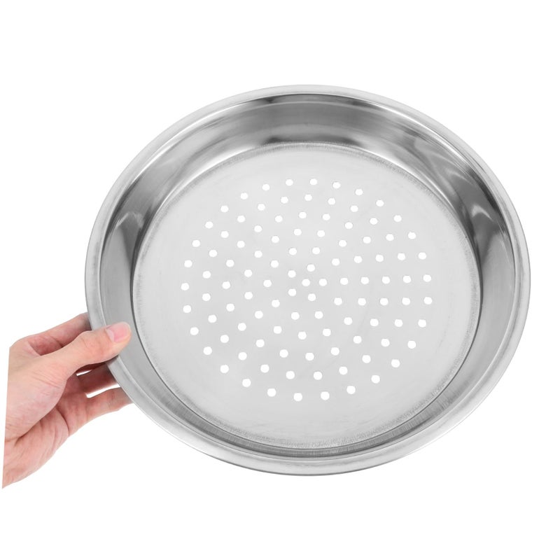 Stainless Steel Steamer Insert Compact Deep Tray For Dumplings Crab Legs Vegetables - Image 4