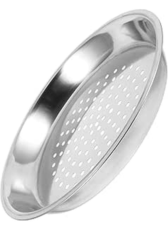 Stainless Steel Steamer Insert Compact Deep Tray For Dumplings Crab Legs Vegetables - Image 1