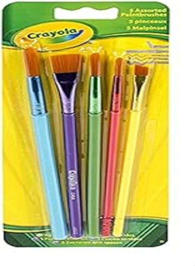 Crayola Paint Brushes - 5 Pieces