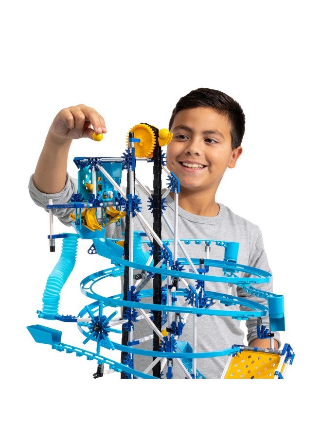 K'NEX - Marble Coaster Run with Motor‚ 504 Pieces, STEM Building, Kid Construction Set‚ Ages 8+ - Image 4