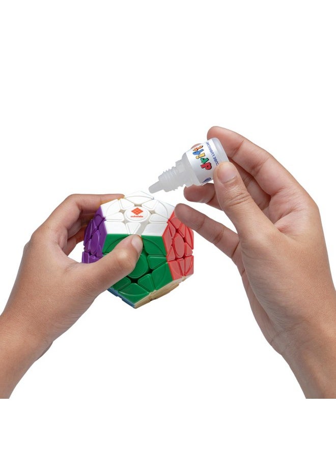 كوبليلو - مكعب الألغاز المغناطيسي Cubelelo Drift Megaminx M + مُشَحِّن المكعب | مكعب سرعة Megaminx مُتَطَوِّر مع مُشَحِّن احترافي | مثالي للأطفال والكبار وهواة المكعبات السريعة وهواة الألغاز - Image 1