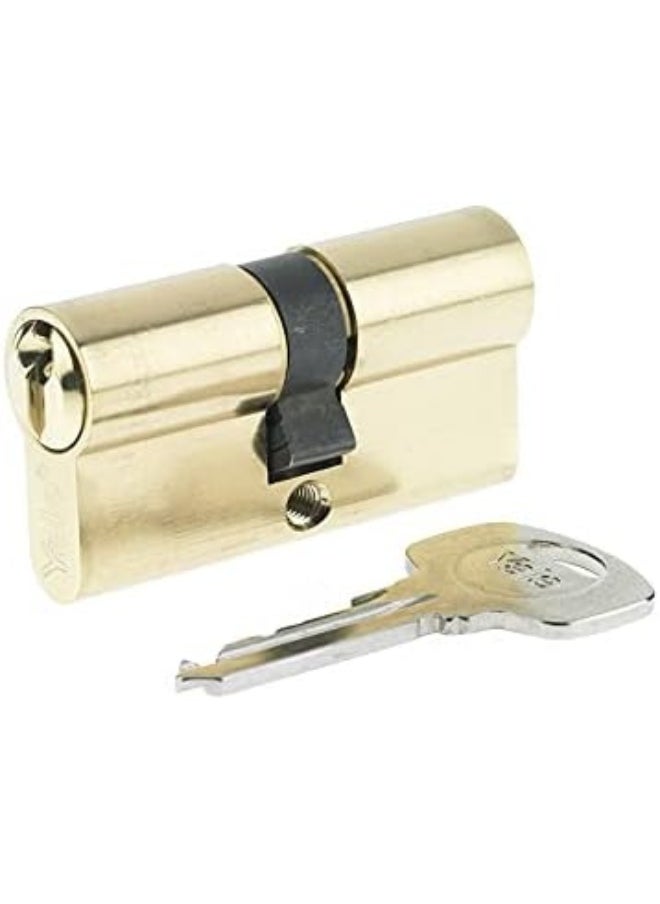 Yale 500 Series Double Euro Profile Cylinder 30+30 Polished Brass  - Image 3