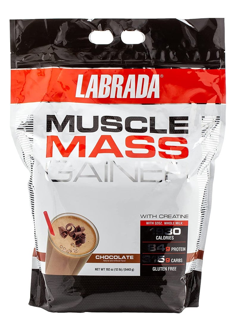 LABRADA - Muscle Mass Gainer - Chocolate - (5.4 kg) - Image 1
