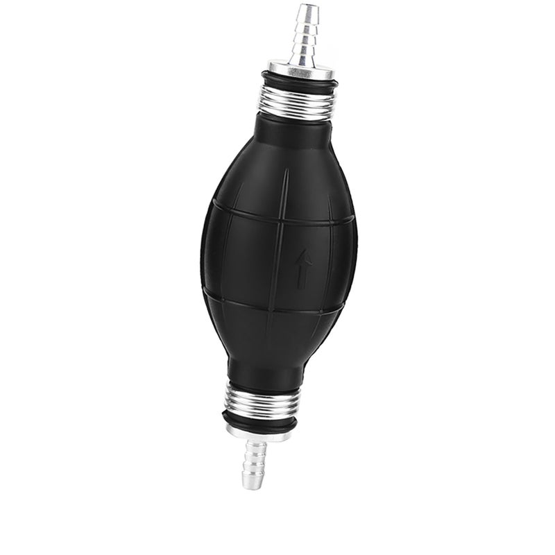 10mm Rubber & Aluminum Fuel Pump Line Hand Primer Bulb Gas Petrol For Car Boat Marine Outboard - Image 2
