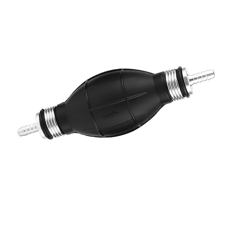 10mm Rubber & Aluminum Fuel Pump Line Hand Primer Bulb Gas Petrol For Car Boat Marine Outboard - Image 4