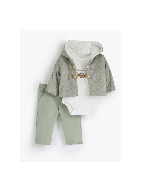 طقم بيجاما بيبي ولادي