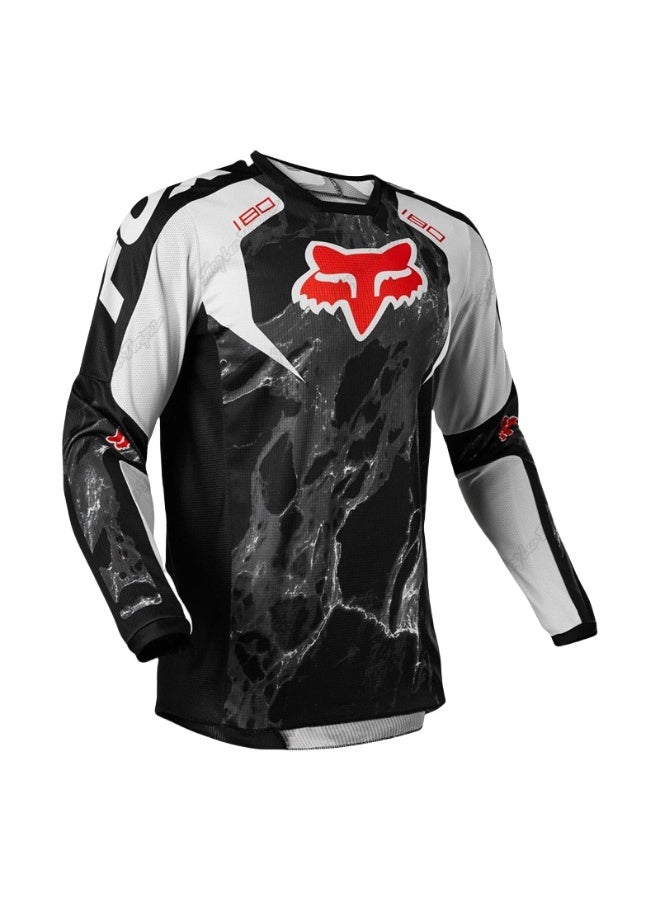 Fox Men's Outdoor Cycling Suit Off-road Road Mountain Bike Cycling Tops - Image 1