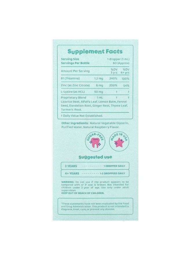 JoySpring Hungry Hero, Natural Appetite Booster, 2 fl oz (60 ml) - Image 3