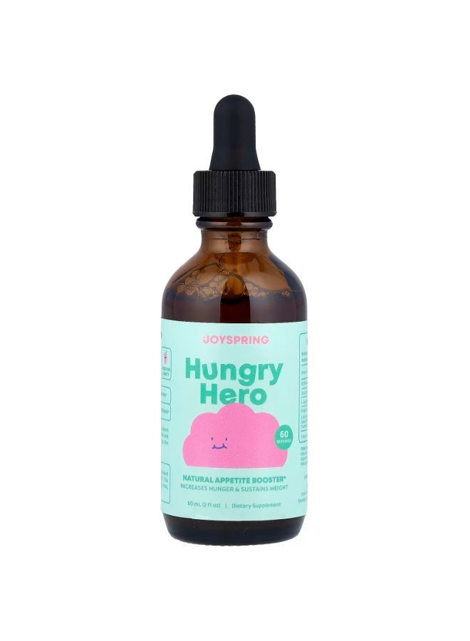 JoySpring Hungry Hero, Natural Appetite Booster, 2 fl oz (60 ml) - Image 2
