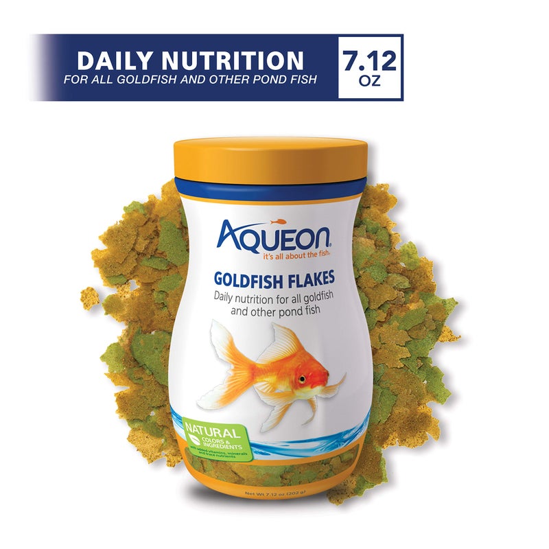 Aqueon Goldfish Fish Food Flakes, 7.12 Ounces - Image 2