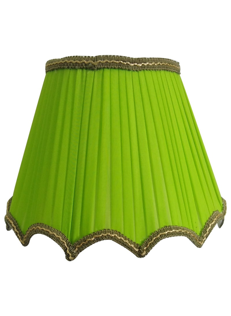Generic Shabuh pelisse, phosphorescent green, size 35 cm. All colors are available. It can be cleaned and washed. Suitable for a 35 cm stand lamp  - Image 1