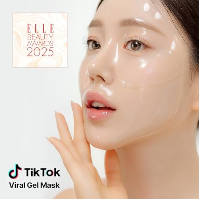 NACIFIC Rice Pepta Collagen Gel Face Mask (Rice Peptide) 4EA Set, Hydrogel Care for All Skin Types, Hydrating, Firming, Elasticity, Glass Glow Skin, Korean Beauty, Christmas Gifts for Women - Image 2