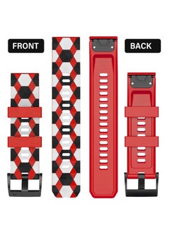 MYSNBKN Compatible with Fenix 6/6 Pro Band Easy Fit 22mm Soft Silicone Watch Bands Replacement for Fenix 5 Plus/Fenix 5/Fenix 7/Forerunner 935/Forerunner 945/Approach s60/Quatix 5 Smartwatches  - Image 5