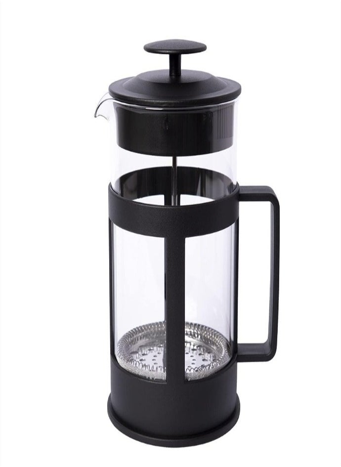 XVersion French Press Coffee Maker – 800ML Coffee & Tea Brewer with Stainless Steel Filter | Heat-Resistant Borosilicate Glass Coffee Press | Easy to Use & Clean, BPA-Free  - Image 1