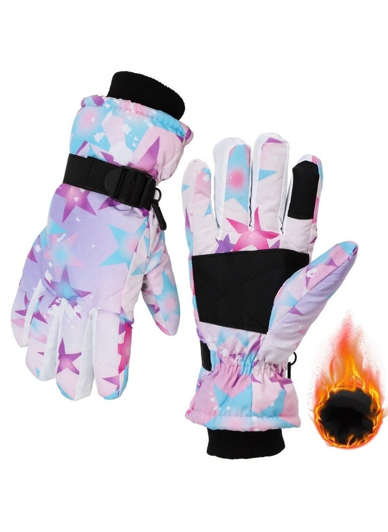 Generic Winter Gloves for Men Women - Wool Fleece Liner Touchscreen Gloves, Thermal Warm Winter Gloves for Cold Weather - Image 1