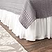 Greenland Home Greenland Home Cotton Voile Dust Ruffle, 15-inch L, White  - Image 2