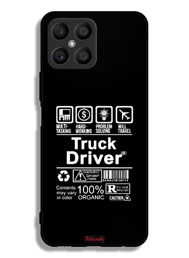 Tolwak Honor X8 4G Protective Case Cover Truck Driver Sticker - Image 2