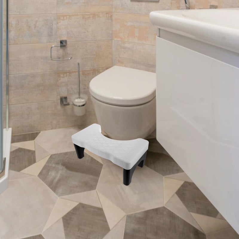 🚽 مقعد قدم للمرحاض للبالغين قابل للحمل وغير قابل للانزلاق بحجم صغير سهل التخزين - Image 4