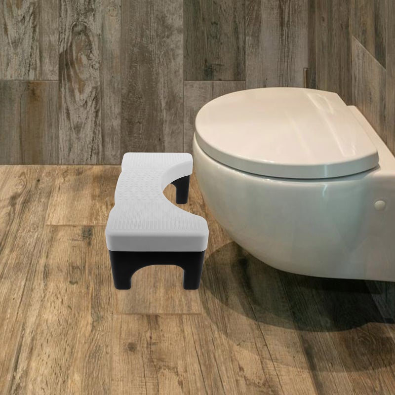🚽 مقعد قدم للمرحاض للبالغين قابل للحمل وغير قابل للانزلاق بحجم صغير سهل التخزين - Image 5