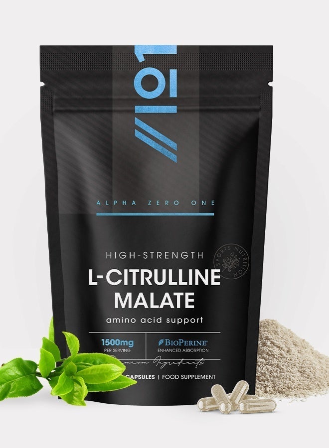 ALPHA01 L-Citrulline Malate 1500 mg – Supports Energy, Endurance & Muscle Performance, 90 Capsules - Image 5