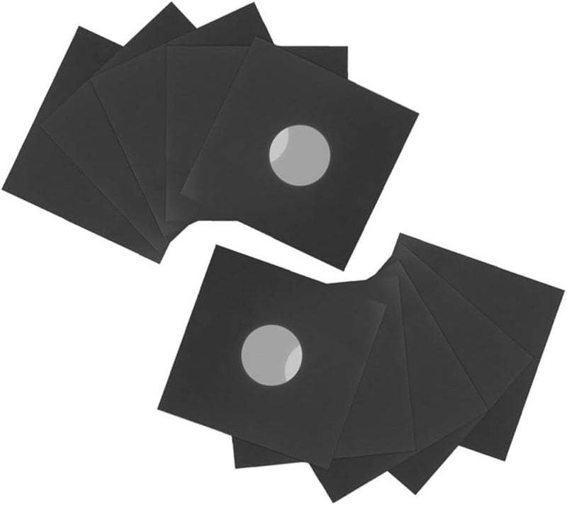 Kraft Paper Vinyl Record Sleeves 12Pcs Dual Protection For Album Storage - Image 1