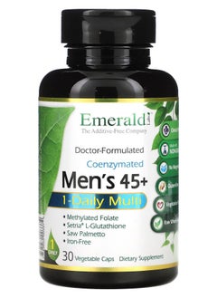 Emerald Laboratories Men's 45+ 1Daily Multi 30 Vegetable Caps 