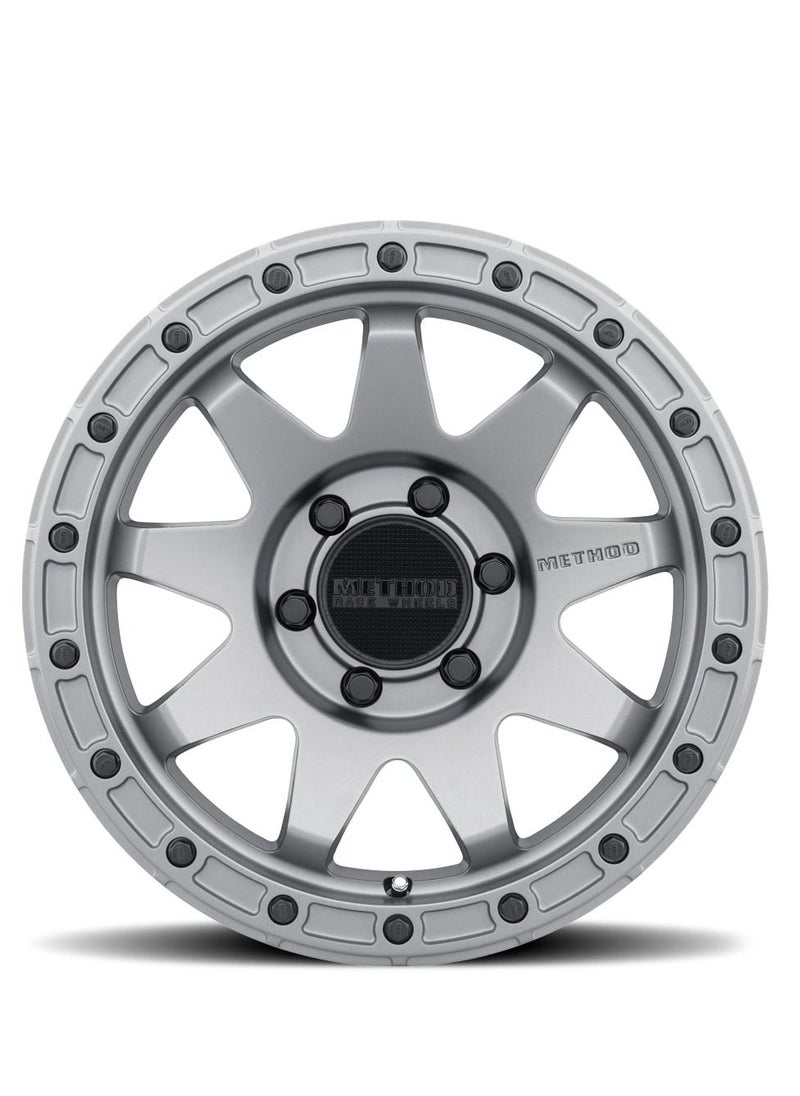Method Race Wheels Mr317 Titanium Wheel With Aluminum (17 X 8.5 Inches /6 X 135 Mm, 0 Mm Offset) 