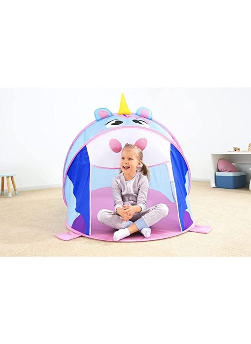 Bestway - BESTWAY Adventure Chasers Unicorn Play Tent 182cm x 96cm x 81cm  26-68110 - Image 1