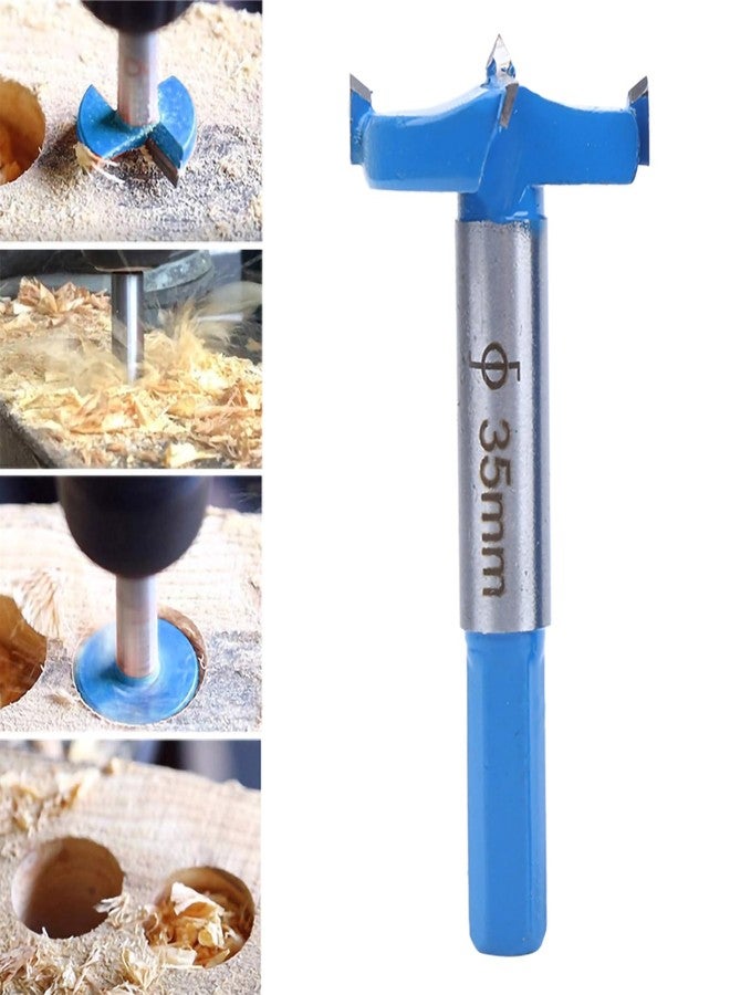 Chazcool 35mm Door Hinge Jig Kit, Chazcool Cabinet Hinge Jig, Woodworking Tool Drill Bits Hinge Drilling Hole Router Jig for Cabinet Cupboard Door Installation - Image 4