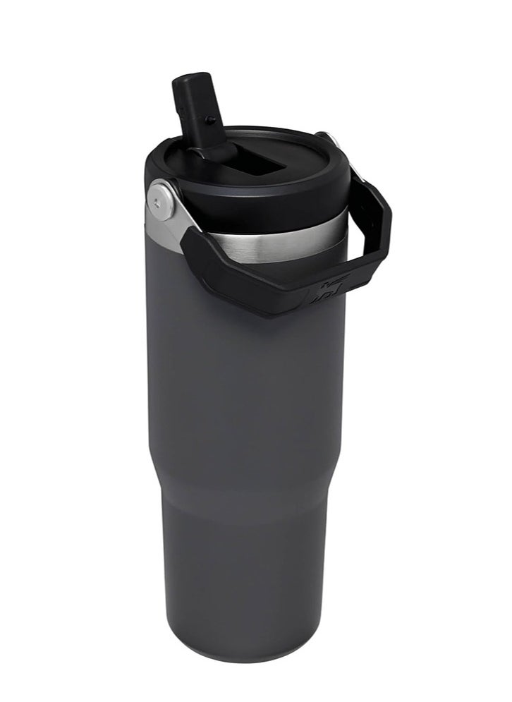Stanley IceFlow Stainless Steel Tumbler - Vacuum Insulated Water Bottle for Home, Office or Car Reusable Cup with Straw Leak Resistant Flip Cold for 12 Hours or Iced for 2 Days, 30oz - Image 4