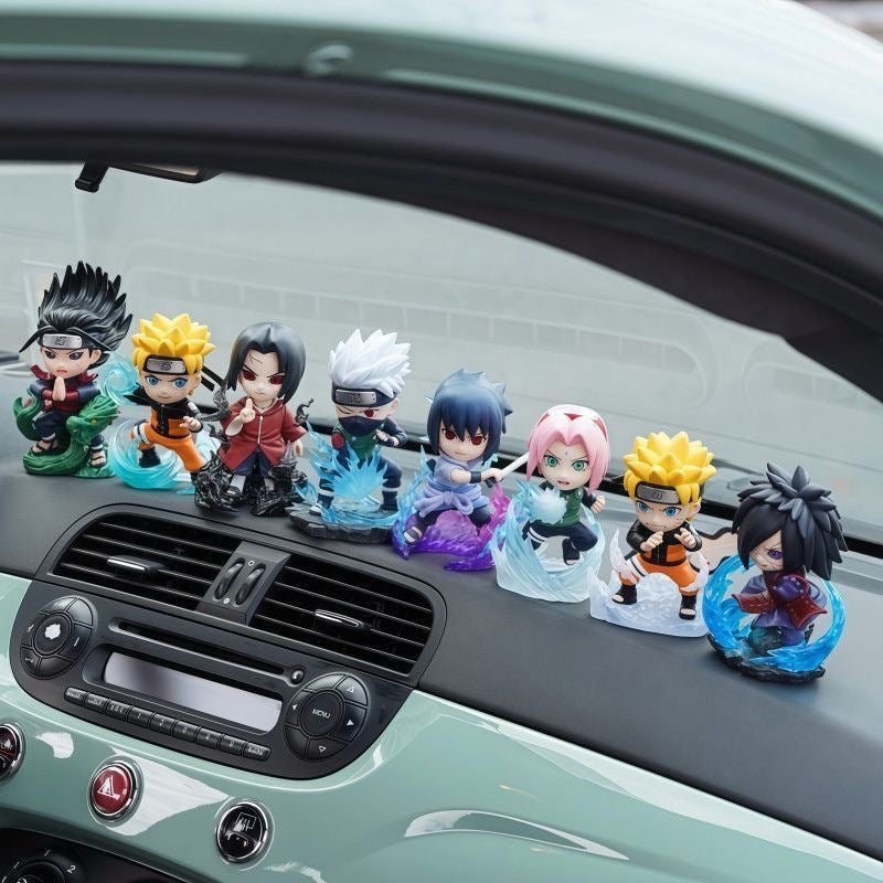 Naruto Q Version Anime Figure Blind Box - Resin Collectible Stand Model for Display and Gift - Image 2