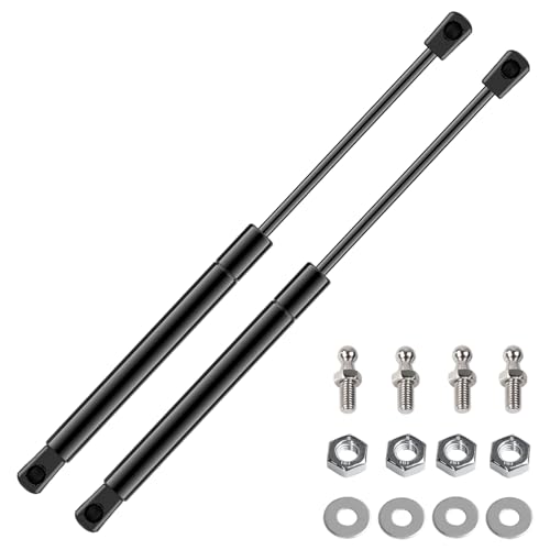 Dekalaii 2 Pcs Gas Struts 17 Inch 45 lbs Prop Shock Lift Springs Rod Struts for Truck Cap Camper Shell Tonneau Cover Lift Support Truck Pickup Large Outdoor Box Lid Trap Door C16-04270 C1604270 - Image 1