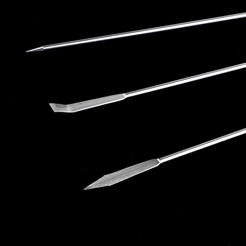 CALANDIS® 3Pcs Stainless Steel Micro Medicine Spoon Micro Spoon Spatula, 22Cm Length - Image 4