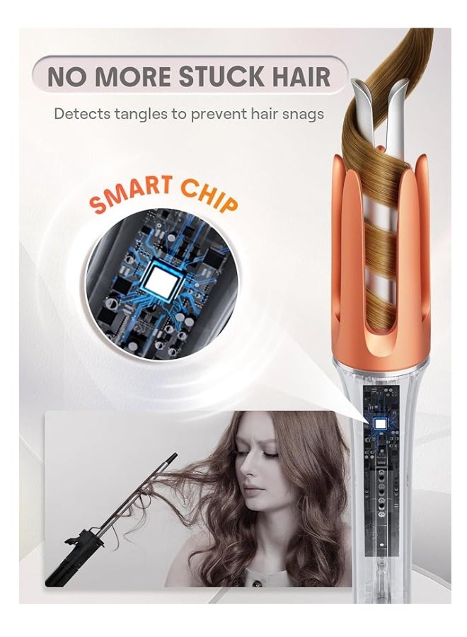 China Made SHEGLAM HAIR Auto Curler, 1.25 inch / 32 mm Barrel Automatic Shut-Off, Anti-Scald, Anti-Tangle Rotating for Hair Styling 32mm with 3 Temperatures Fast Heating, | WODGETS MATRIX - Image 3