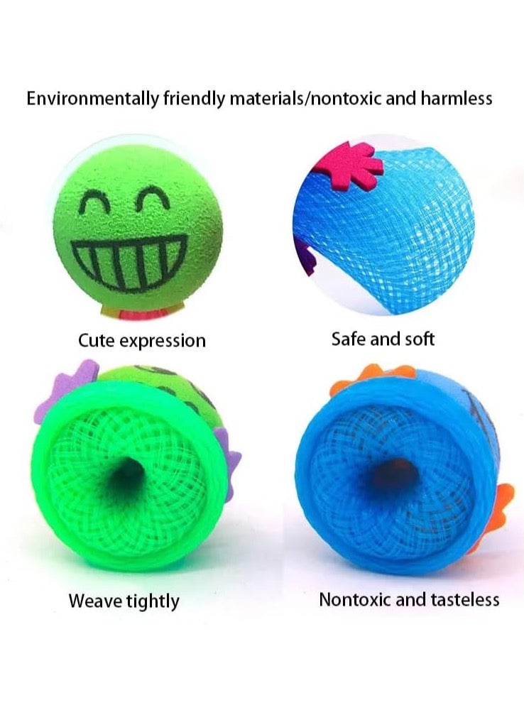 Ibecare Jumping Spring Toys Colorful for Kids Birthday party | Toy for Girls Boys Bouncy Ball for party favors Birthday Giveaways | Bulk Mini Toys Goody Bag - Image 2