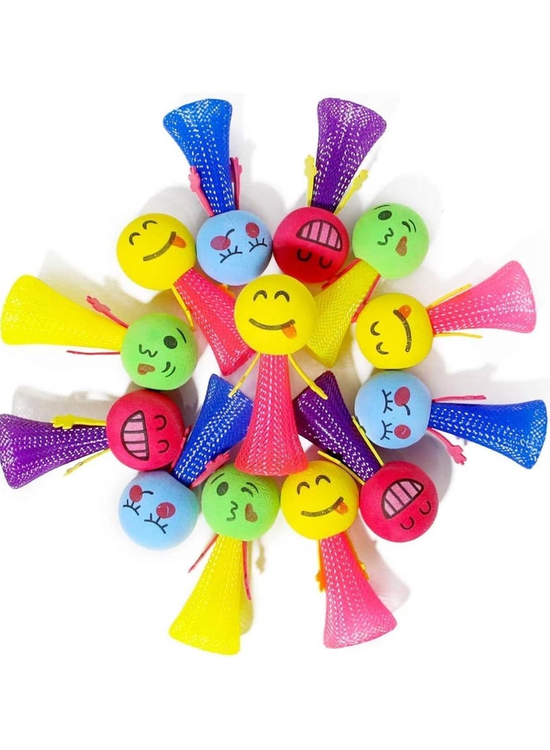 Ibecare Jumping Spring Toys Colorful for Kids Birthday party | Toy for Girls Boys Bouncy Ball for party favors Birthday Giveaways | Bulk Mini Toys Goody Bag - Image 5