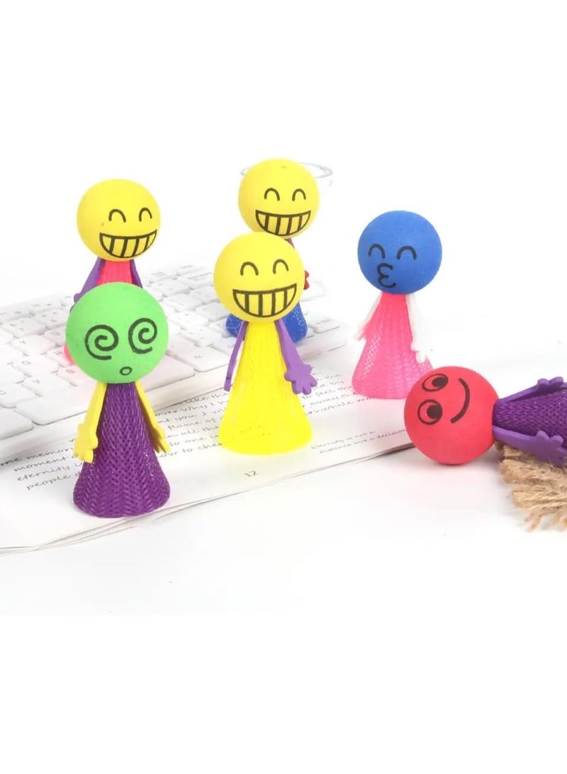 Ibecare Jumping Spring Toys Colorful for Kids Birthday party | Toy for Girls Boys Bouncy Ball for party favors Birthday Giveaways | Bulk Mini Toys Goody Bag - Image 4