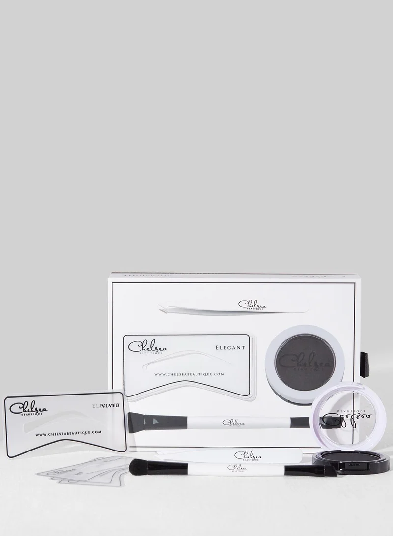 Chelsea Beautique Semi-Permanent Brow Kit - Midnight