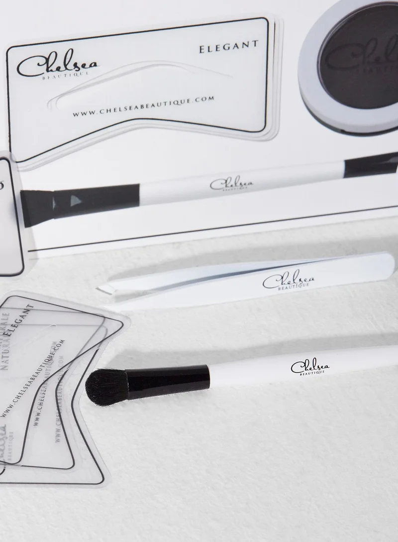 Chelsea Beautique Semi-Permanent Brow Kit - Midnight